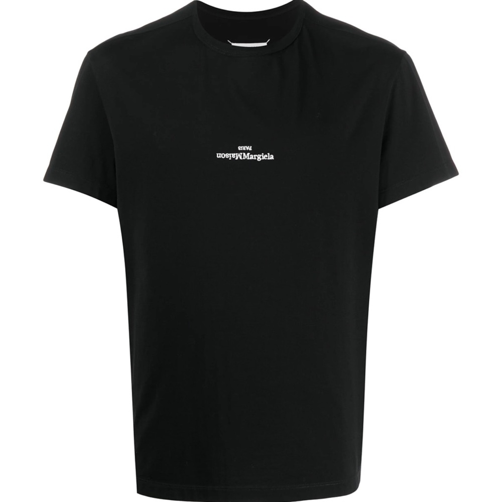 Maison Martin Margiela Black Short Sleeve Tee